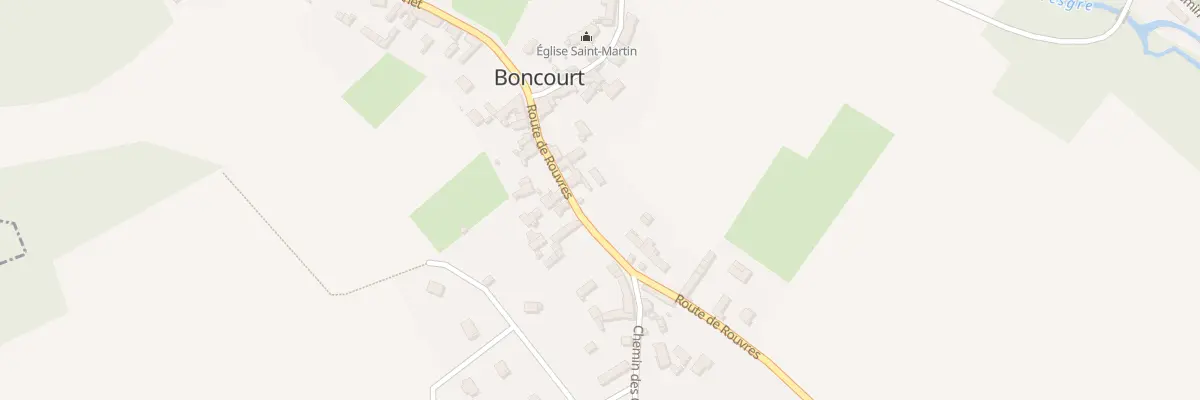 Plan du 5 Rte de Rouvres à Boncourt