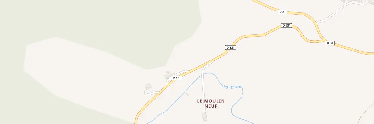 Plan du 86 Le Debes à Montégut-Plantaurel
