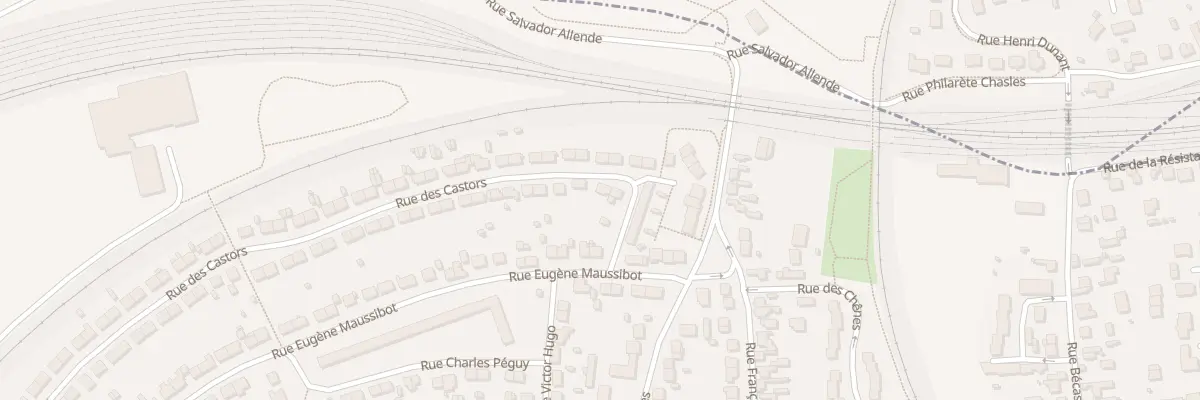 Plan du 3 Rue des Castors à Lucé