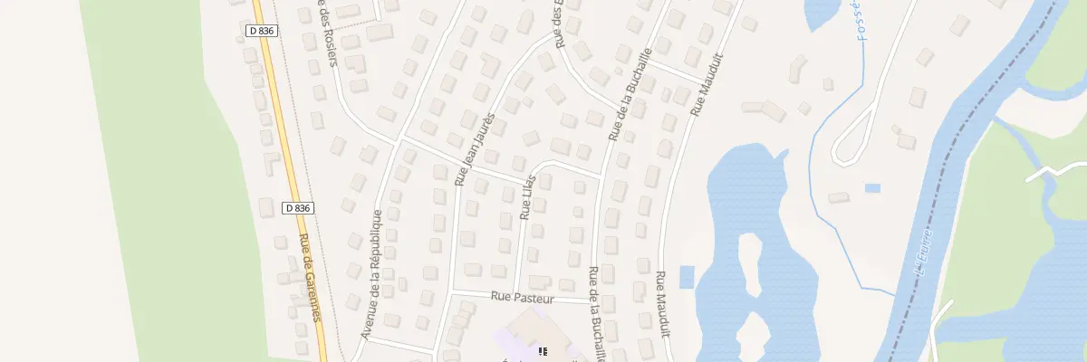 Plan du 2 Rue Jean Moulin à Ivry-la-Bataille