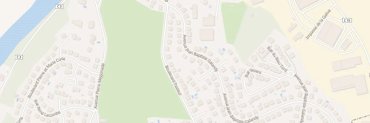 Plan du 38 Av J B Galandy à Saint-Pantaléon-de-Larche