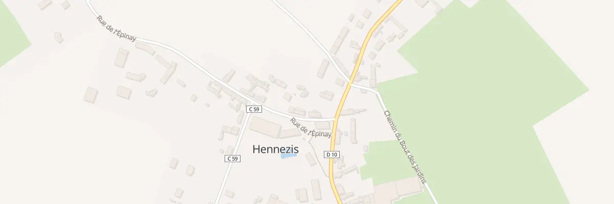 Plan du 4 Rue de la Croix Verte à Hennezis