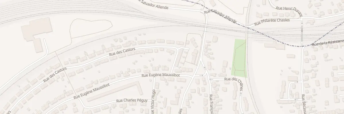 Plan du 1B Rue des Castors à Lucé
