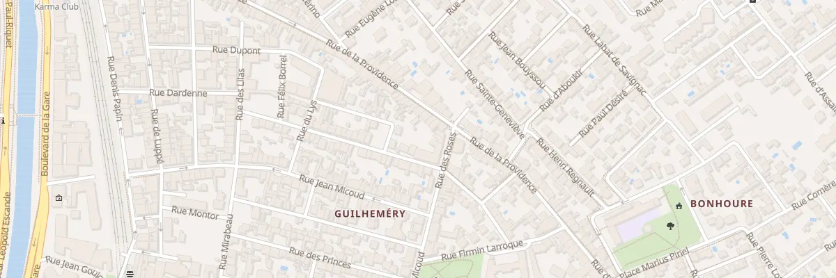 Plan du 39 Rue Jonquières à Toulouse