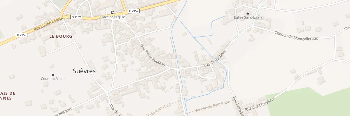Plan du 29 Rue Pierre Pouteau à Suèvres