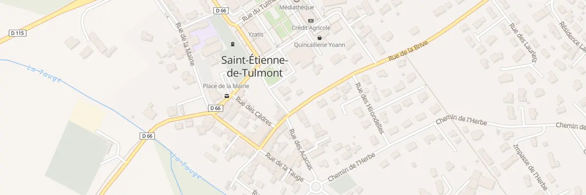 Plan du 4 Rue du Midi - Quercy à Saint-Étienne-de-Tulmont