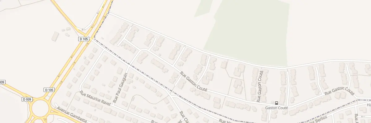Plan du 164 Rue Gaston Coute à Chartres