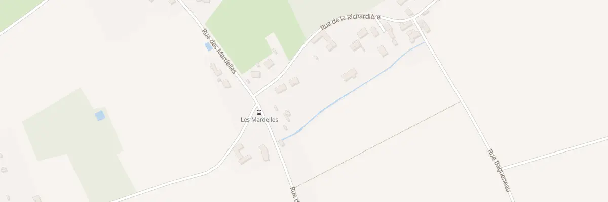 Plan du 653 Rue de la Richardière à Mont-près-Chambord