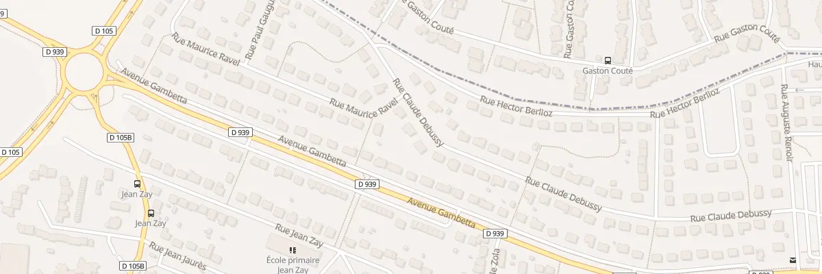 Plan du 79 Rue Claude Debussy à Mainvilliers