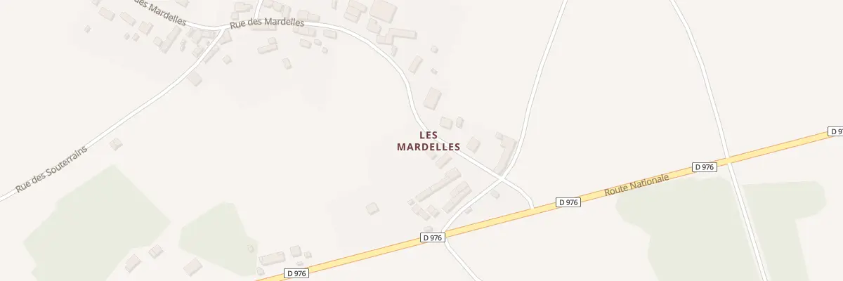 Plan du 6 Rue des Mardelles à Châtillon-sur-Cher