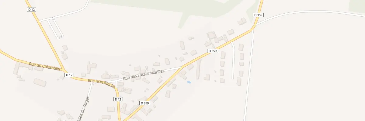 Plan du 11 Rue de la Prieurée à Meslay-le-Vidame
