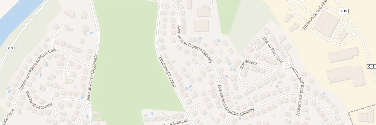 Plan du 48 Av J B Galandy à Saint-Pantaléon-de-Larche