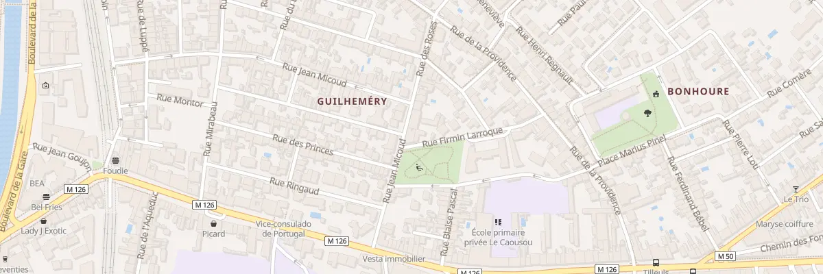 Plan du 20 Rue Jean Micoud à Toulouse
