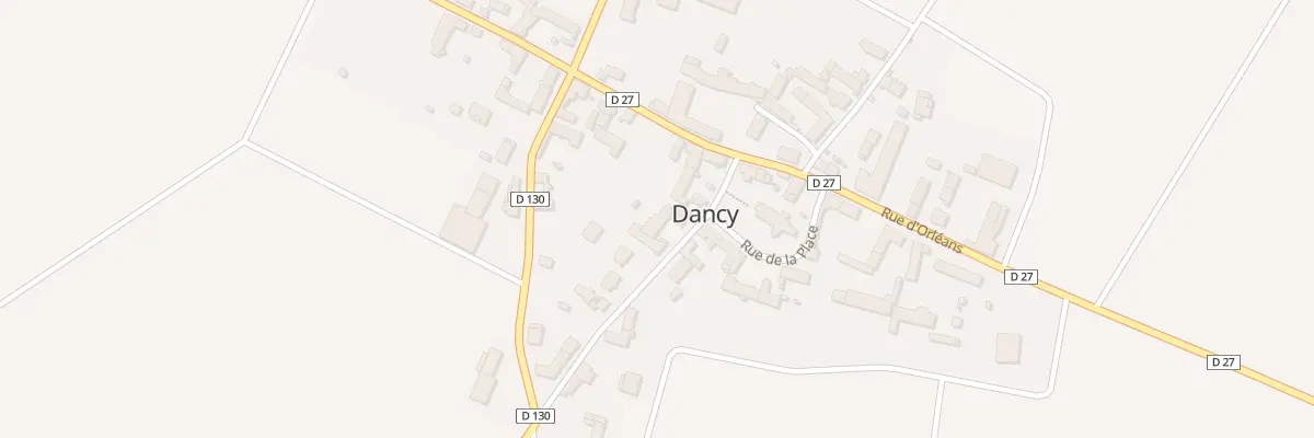 Plan du 8 Rue Sainte Radegonde à Dancy