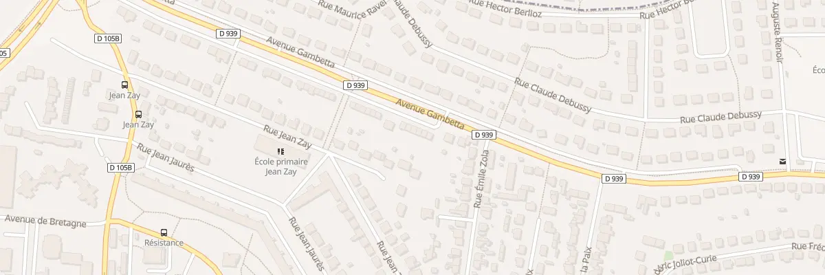 Plan du 135 Av Gambetta à Mainvilliers