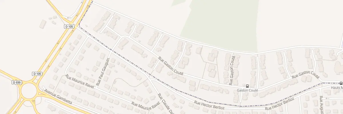Plan du 158 Rue Gaston Coute à Chartres