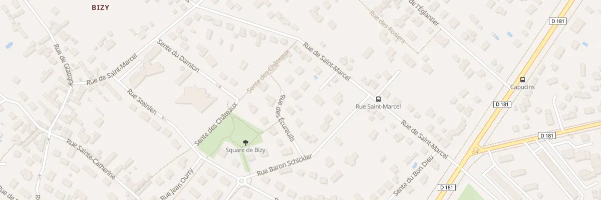 Plan du 25B Rue de Saint Marcel à Vernon