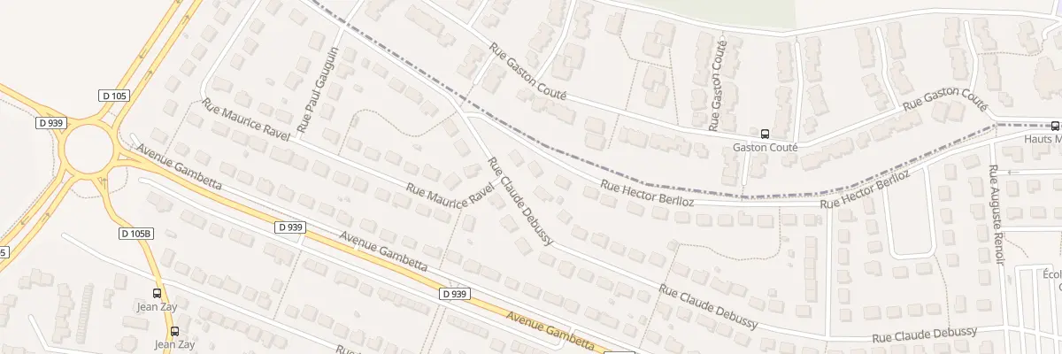 Plan du 41 Rue Hector Berlioz à Mainvilliers
