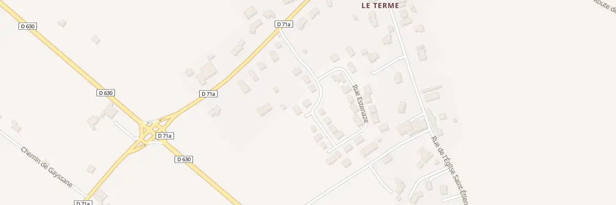 Plan du 8 Rue Estenaze à Villemur-sur-Tarn