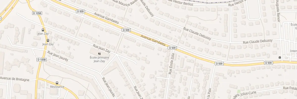 Plan du 133 Av Gambetta à Mainvilliers
