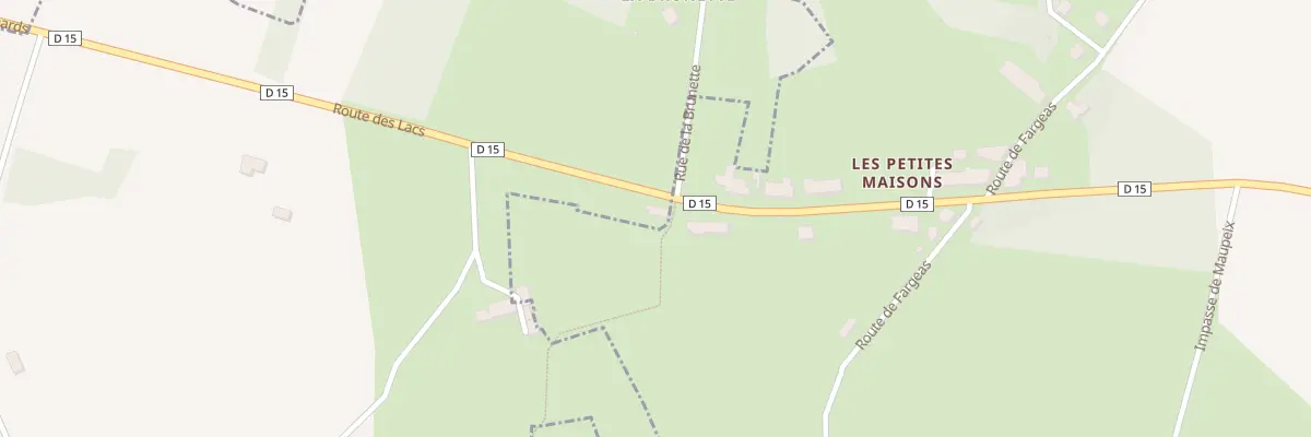 Plan du 5209 Le chez à Saint-Bonnet-Briance