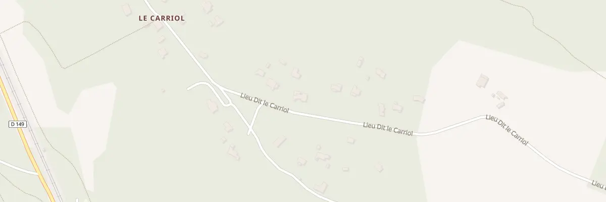 Plan du 5316 Le Carriol au Montat