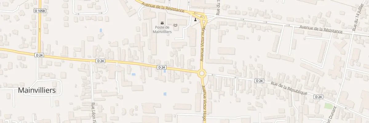 Plan du 136 Rue de la République à Mainvilliers