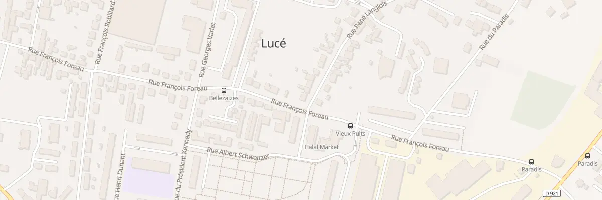 Plan du 78 Rue Rene Langlois à Lucé