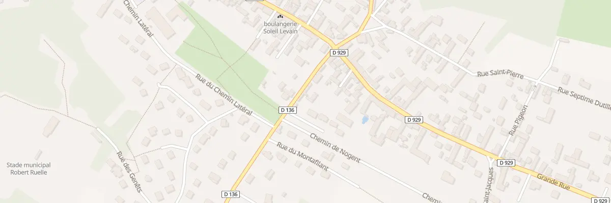 Plan du 5 Rue de la Gruette à Villemeux-sur-Eure