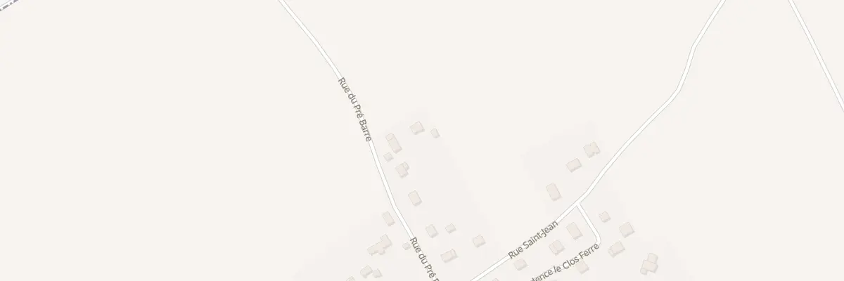 Plan du 6B Rue du Pre Barre à Villegats