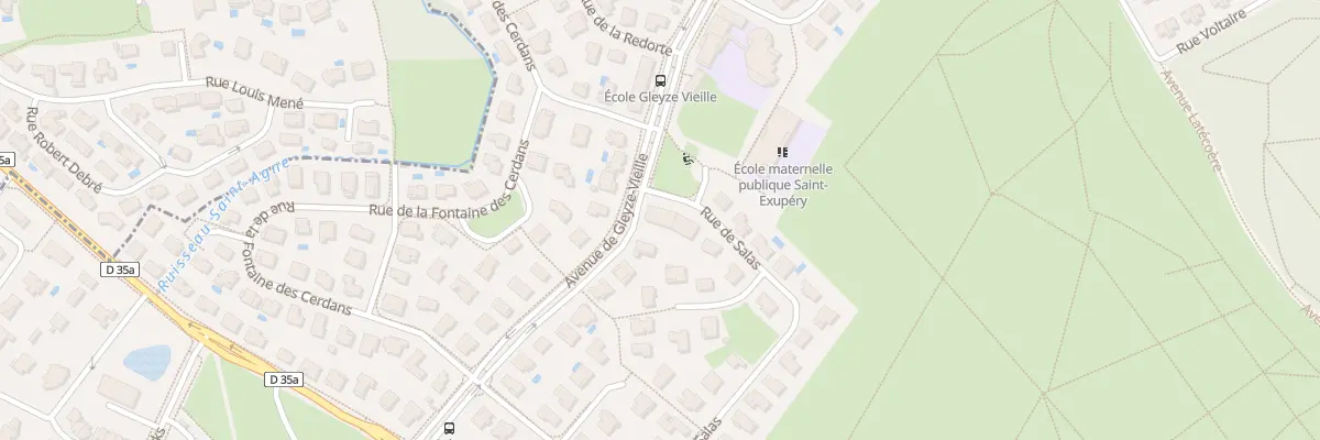 Plan du 1 Rue du Salas à Ramonville-Saint-Agne