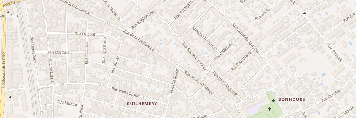 Plan du 63 Rue de la Providence à Toulouse
