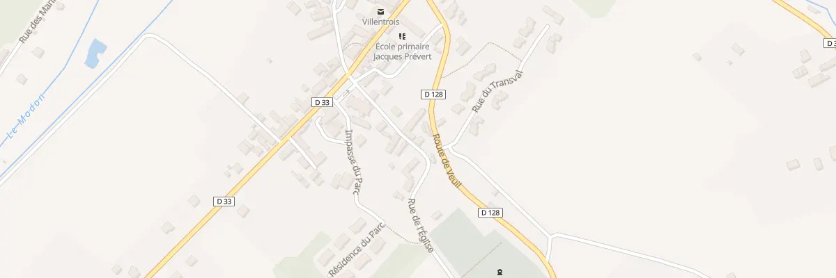 Plan du 5027 Le Bourg de l’Eglise à Villentrois-Faverolles-en-Berry