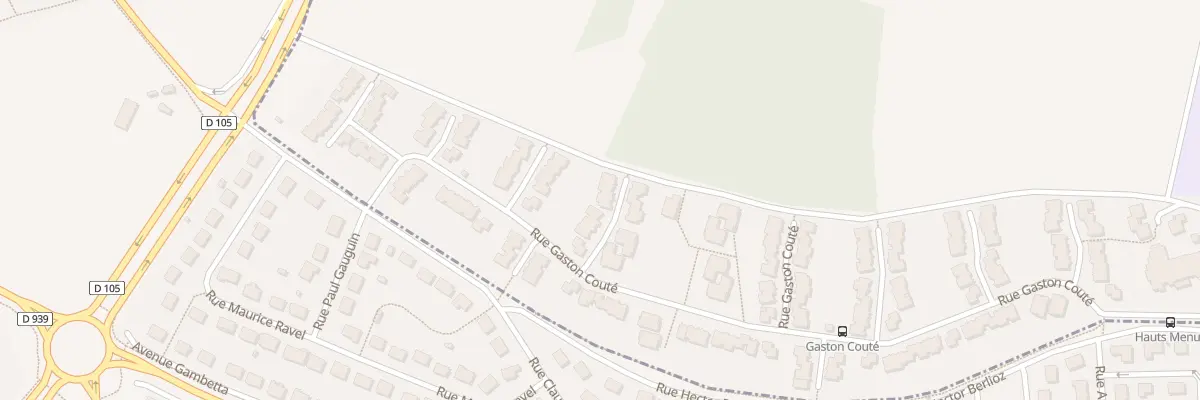 Plan du 152 Rue Gaston Coute à Chartres