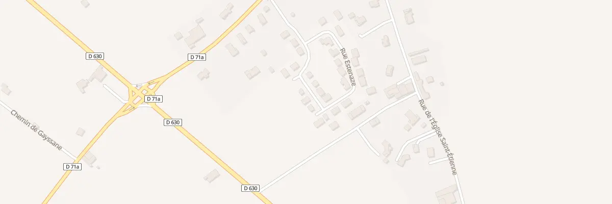 Plan du 16 Rue Estenaze à Villemur-sur-Tarn