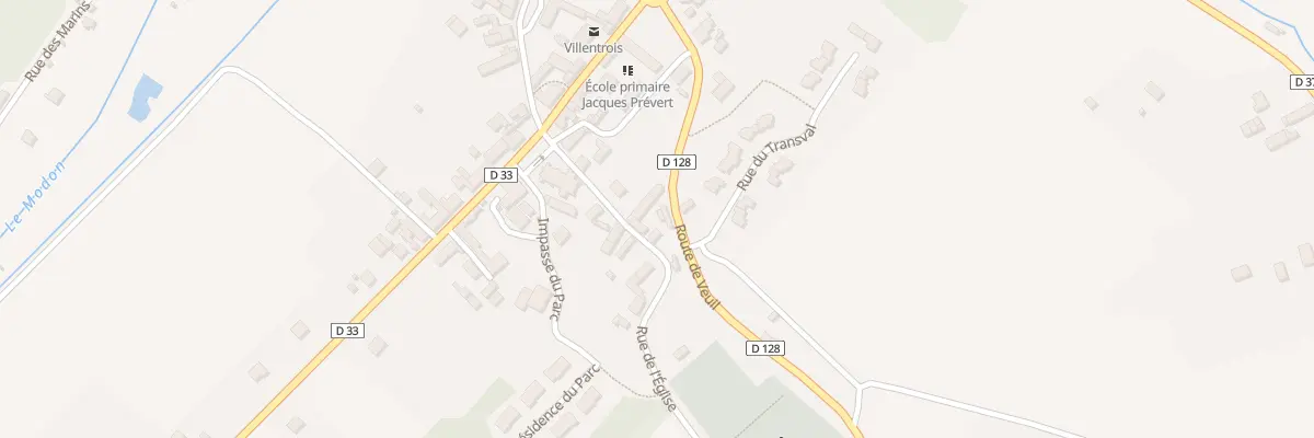 Plan du 5026 Le Bourg de l’Eglise à Villentrois-Faverolles-en-Berry