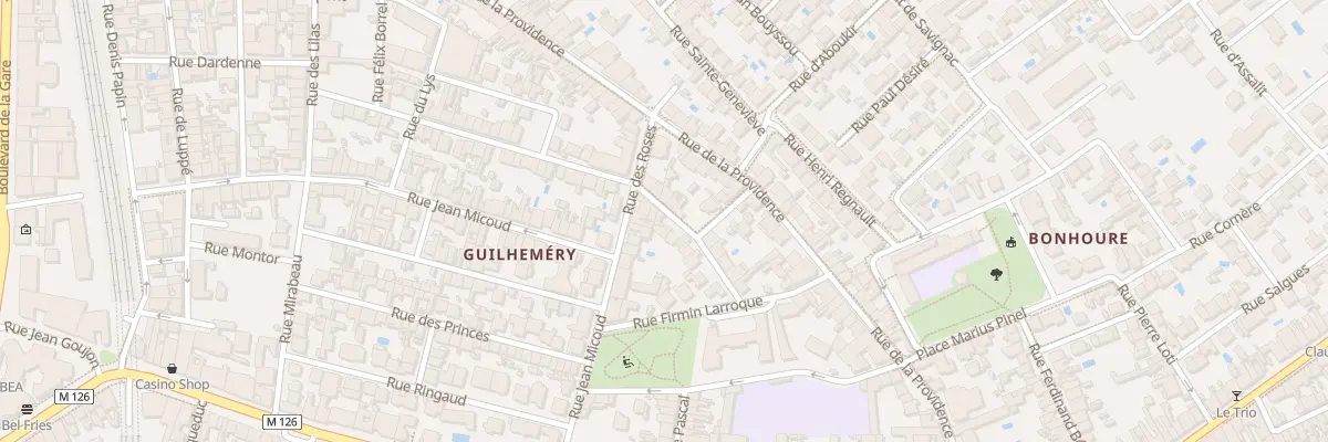 Plan du 52 Rue Jonquières à Toulouse