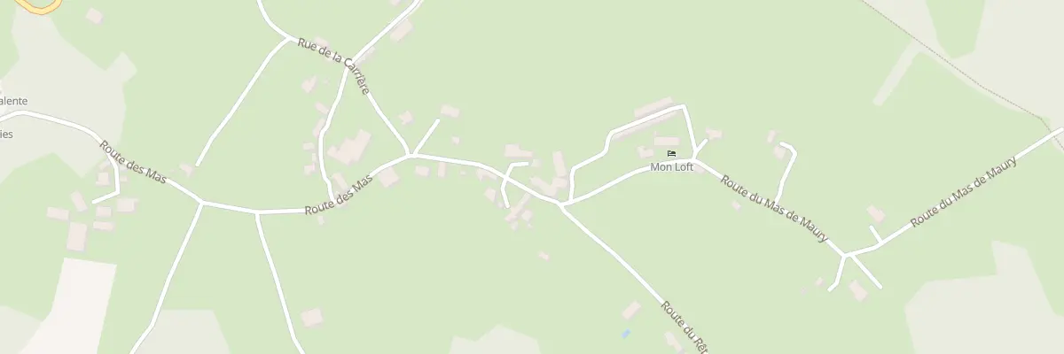 Plan du 5029 Mas de Maury à Saint-Cirq-Souillaguet
