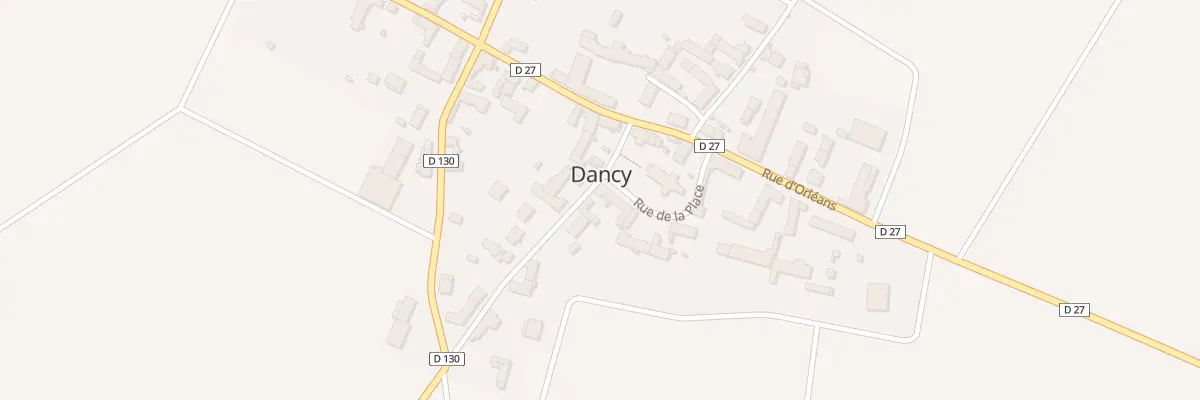 Plan du 1 Rue Sainte Radegonde à Dancy