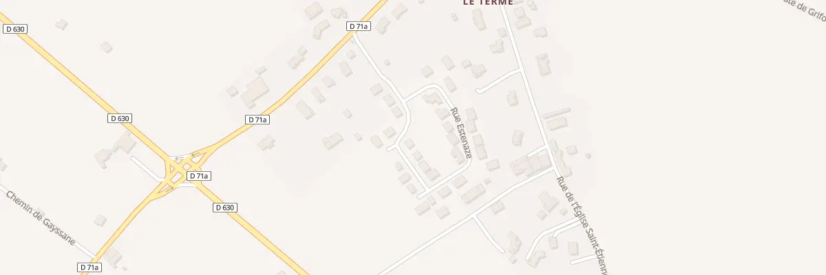 Plan du 1 Rue Estenaze à Villemur-sur-Tarn