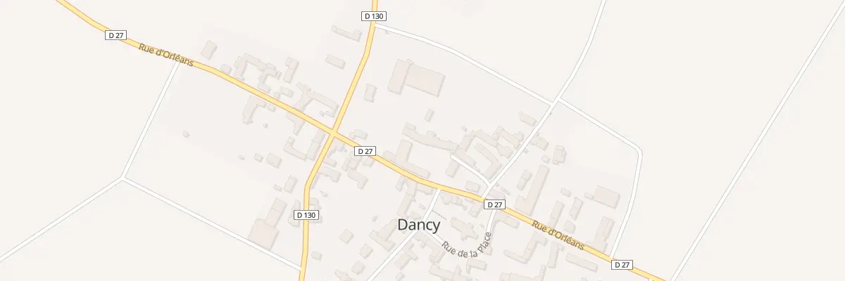 Plan du 1 Rue des Pavies à Dancy