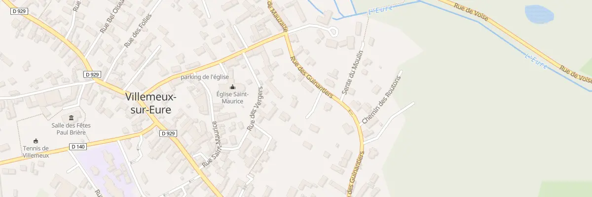 Plan du 27T Rue des Guinantiers à Villemeux-sur-Eure