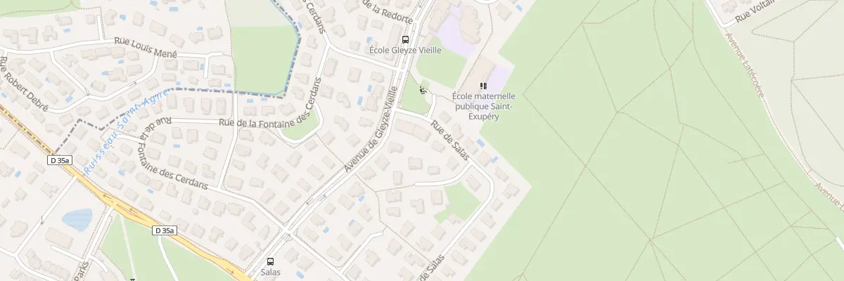 Plan du 1B Rue du Salas à Ramonville-Saint-Agne