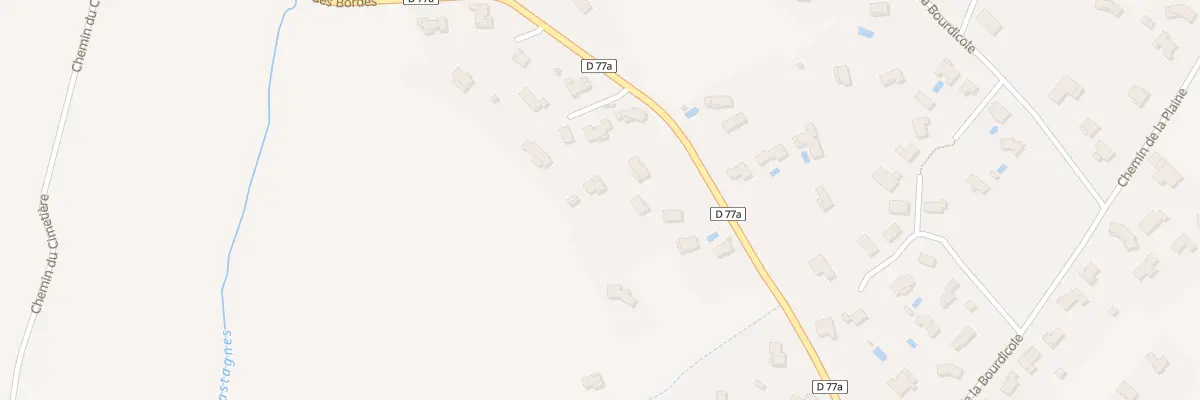 Plan du 265 Rte des Bordes à Gargas