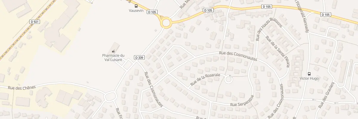 Plan du 74 Rue des Cosmonautes à Luisant