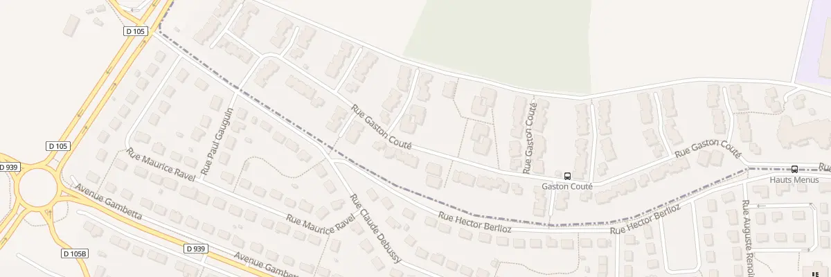 Plan du 138 Rue Gaston Coute à Chartres