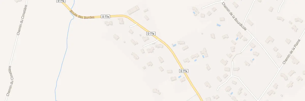 Plan du 269 Rte des Bordes à Gargas