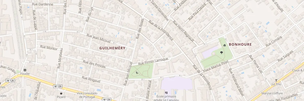 Plan du 56B Rue Jonquières à Toulouse