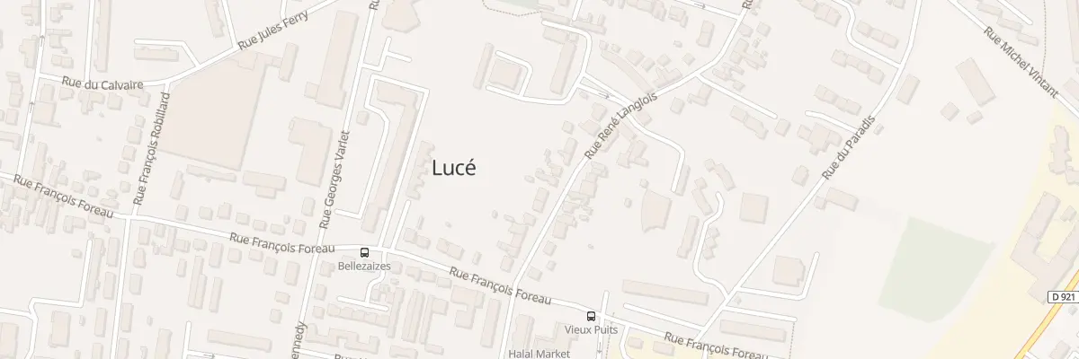 Plan du 64 Rue Rene Langlois à Lucé
