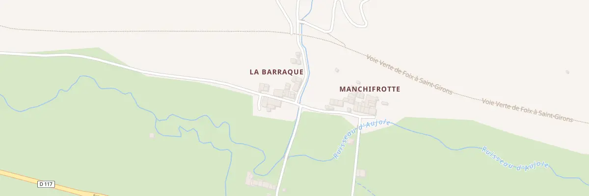 Plan du 84 La Barraque à Montels